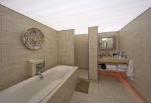 Translucent bathroom ceiling