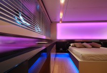 Stretch ceiling in room