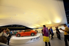 Car dealership suspended ceiling