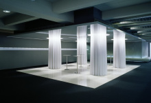 Expo with stretch ceiling