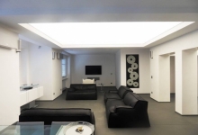 translucent ceiling living room