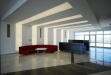 Translucent office space ceiling