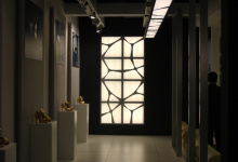 Installed printed wall