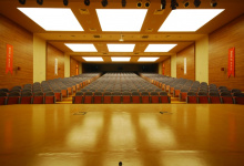 School with Acoustic Ceiling