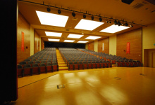 Schools with installed acoustic ceilings