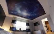 Printed sky stretch ceilings