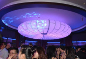 Club with modular light panel