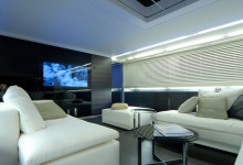 House with suspended ceiling