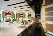 Hospital waiting room suspended ceilings